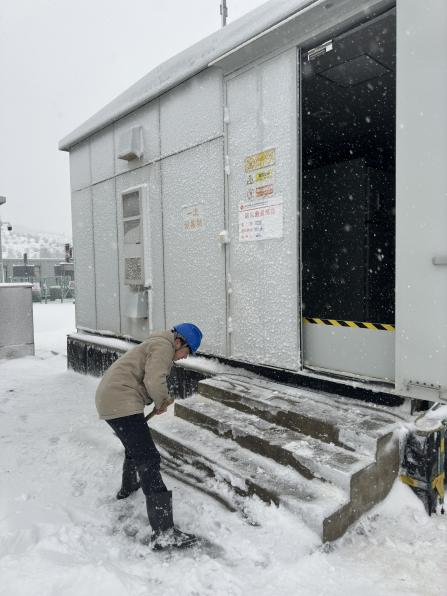 高速电建公司新余风电场打响防寒、防冻、稳电保卫战